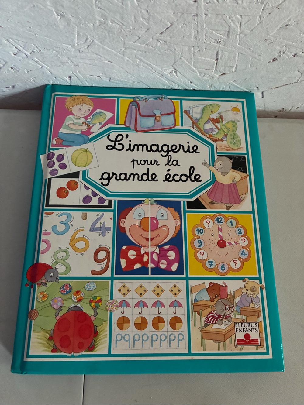 Kids Learning Picture Book - Turquoise Cover